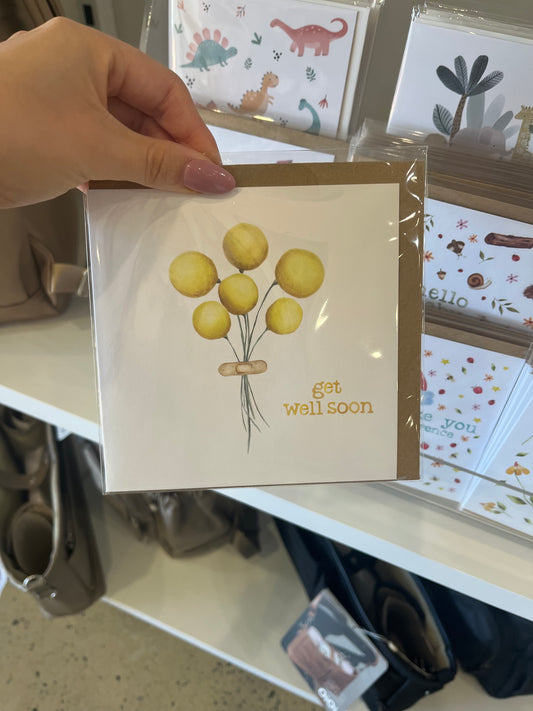 Forest & Fig Greeting Card - Get Well Soon