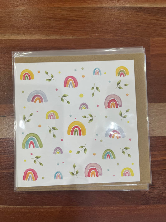 Forest & Fig Greeting Card - Rainbows