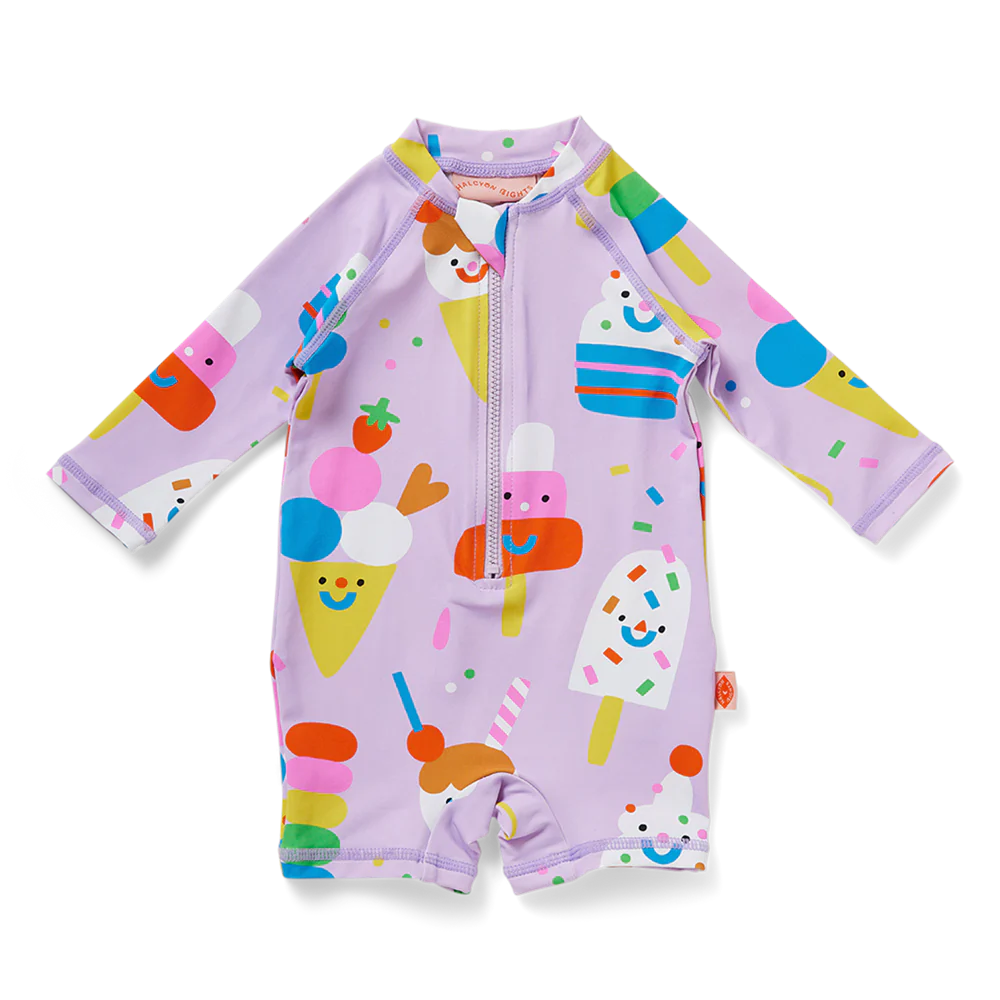 Halcyon Nights Rash Suit - Sundae Fun Day