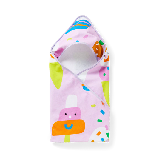 Halcyon Nights Hooded Baby Towel - Sunday Funday