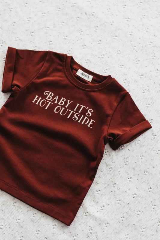 Bencer & Hazelnut Baby it's Hot Outside Tee