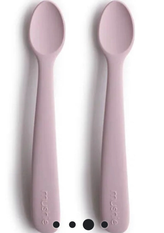 Mushie silicone spoons