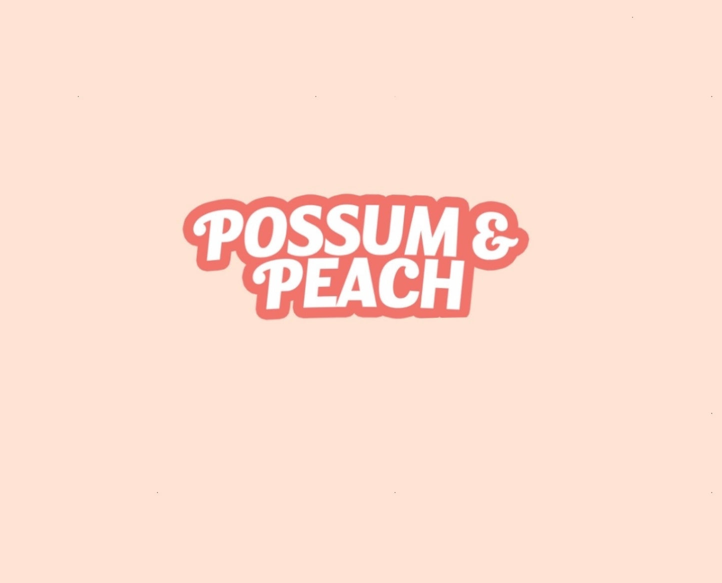 Possum and Peach Gift Voucher