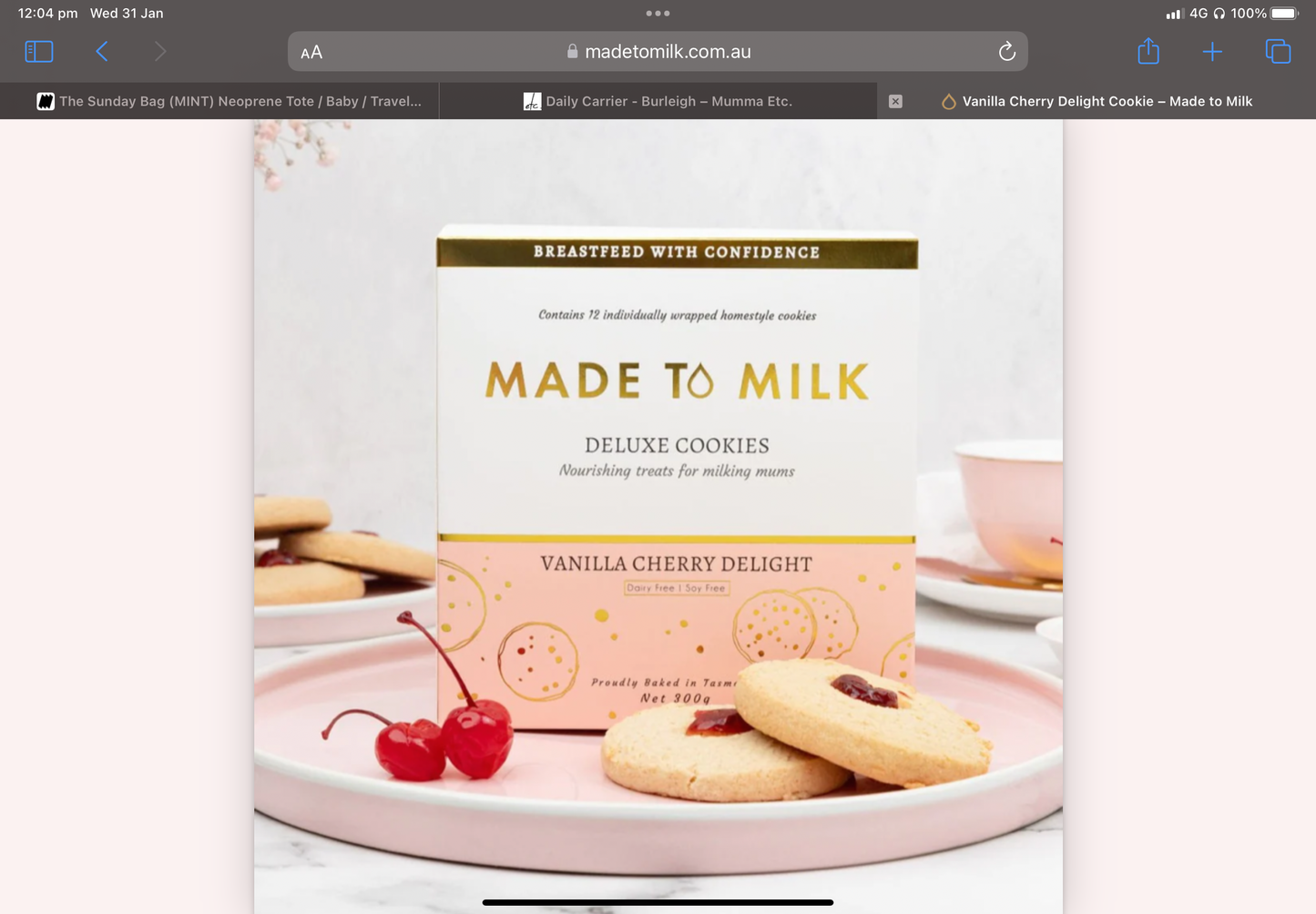 Made to Milk Lactation Cookie